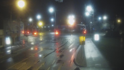 Křižovatka ulic Komenského a Velké Novosady