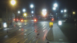 Křižovatka ulic Komenského a Velké Novosady