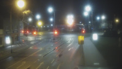 Křižovatka ulic Komenského a Velké Novosady