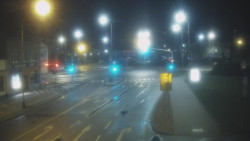 Křižovatka ulic Komenského a Velké Novosady