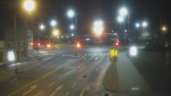 Křižovatka ulic Komenského a Velké Novosady