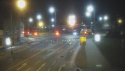 Křižovatka ulic Komenského a Velké Novosady