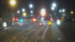 Křižovatka ulic Komenského a Velké Novosady