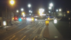 Křižovatka ulic Komenského a Velké Novosady