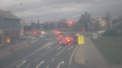 Křižovatka ulic Komenského a Velké Novosady