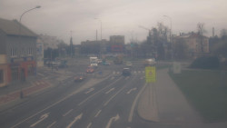 Křižovatka ulic Komenského a Velké Novosady