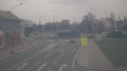 Křižovatka ulic Komenského a Velké Novosady