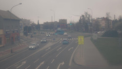 Křižovatka ulic Komenského a Velké Novosady