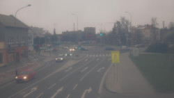 Křižovatka ulic Komenského a Velké Novosady