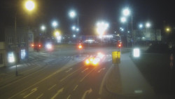 Křižovatka ulic Komenského a Velké Novosady