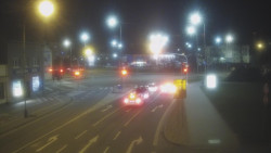 Křižovatka ulic Komenského a Velké Novosady