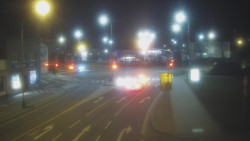 Křižovatka ulic Komenského a Velké Novosady