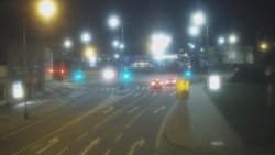 Křižovatka ulic Komenského a Velké Novosady