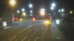 Křižovatka ulic Komenského a Velké Novosady