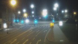 Křižovatka ulic Komenského a Velké Novosady