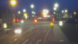 Křižovatka ulic Komenského a Velké Novosady