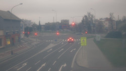 Křižovatka ulic Komenského a Velké Novosady