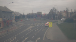 Křižovatka ulic Komenského a Velké Novosady