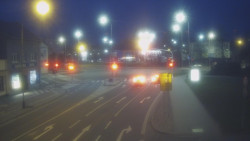 Křižovatka ulic Komenského a Velké Novosady