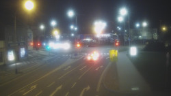 Křižovatka ulic Komenského a Velké Novosady