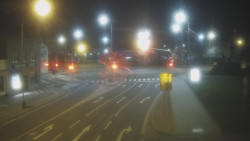 Křižovatka ulic Komenského a Velké Novosady