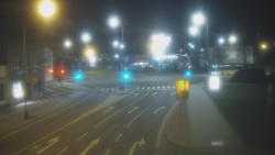 Křižovatka ulic Komenského a Velké Novosady