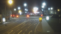 Křižovatka ulic Komenského a Velké Novosady