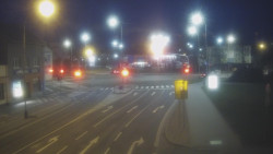 Křižovatka ulic Komenského a Velké Novosady