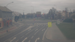 Křižovatka ulic Komenského a Velké Novosady