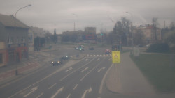 Křižovatka ulic Komenského a Velké Novosady