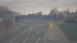 Křižovatka ulic Komenského a Velké Novosady