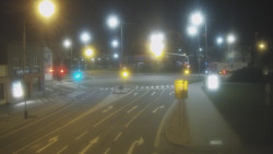 Křižovatka ulic Komenského a Velké Novosady