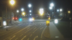 Křižovatka ulic Komenského a Velké Novosady