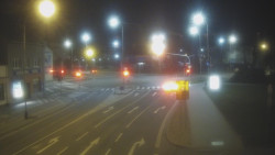 Křižovatka ulic Komenského a Velké Novosady