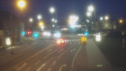 Křižovatka ulic Komenského a Velké Novosady