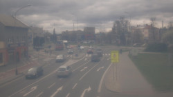 Křižovatka ulic Komenského a Velké Novosady