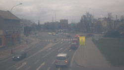 Křižovatka ulic Komenského a Velké Novosady