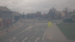 Křižovatka ulic Komenského a Velké Novosady