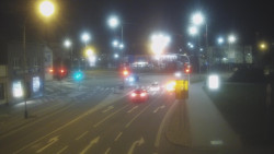 Křižovatka ulic Komenského a Velké Novosady