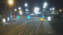 Křižovatka ulic Komenského a Velké Novosady