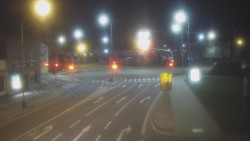 Křižovatka ulic Komenského a Velké Novosady