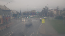 Křižovatka ulic Komenského a Velké Novosady