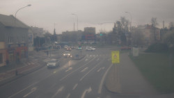 Křižovatka ulic Komenského a Velké Novosady