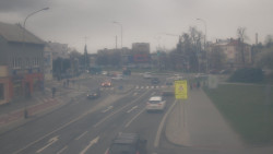 Křižovatka ulic Komenského a Velké Novosady