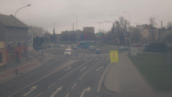 Křižovatka ulic Komenského a Velké Novosady