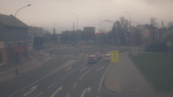 Křižovatka ulic Komenského a Velké Novosady