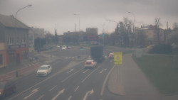 Křižovatka ulic Komenského a Velké Novosady