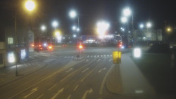 Křižovatka ulic Komenského a Velké Novosady