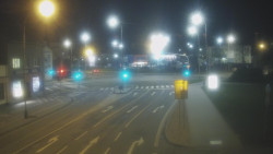 Křižovatka ulic Komenského a Velké Novosady