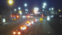 Křižovatka ulic Komenského a Velké Novosady